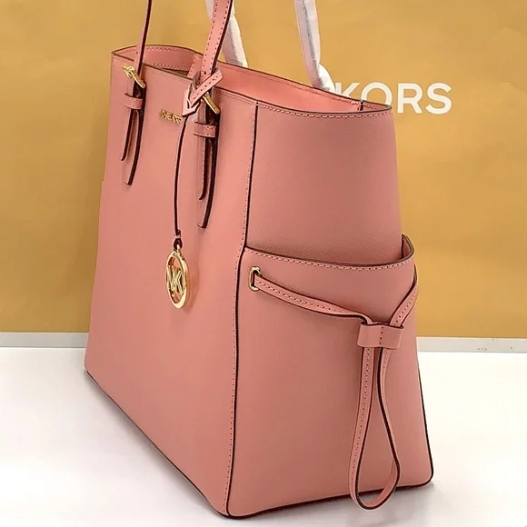 MICHAEL KORS 
Gilly Large Saffiano Leather Tote Bag PRIMROSE COLOR - Picture 7 of 16